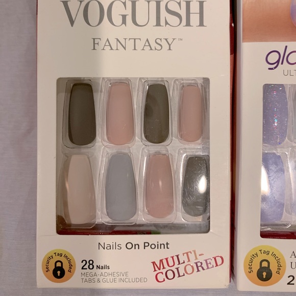 3 NEW *Rare* Sets of KISS Nails - Gel and Matte sz L - Picture 5 of 7